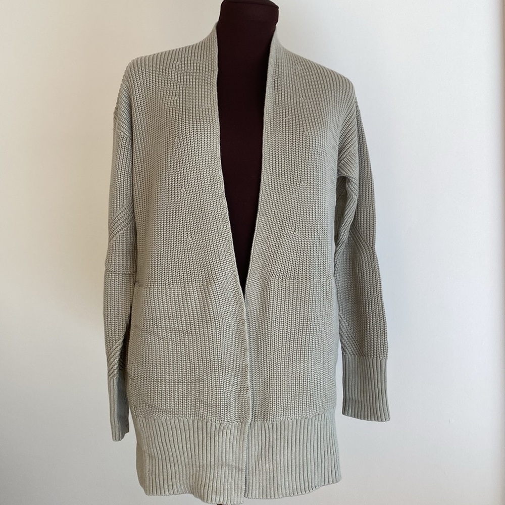 lululemon Cashlu Sweater Wrap Color is Raw Linen Size XS/S NWT